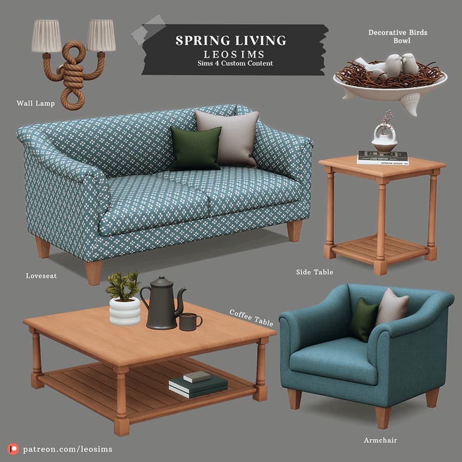 Набор мебели для гостиной Spring Living